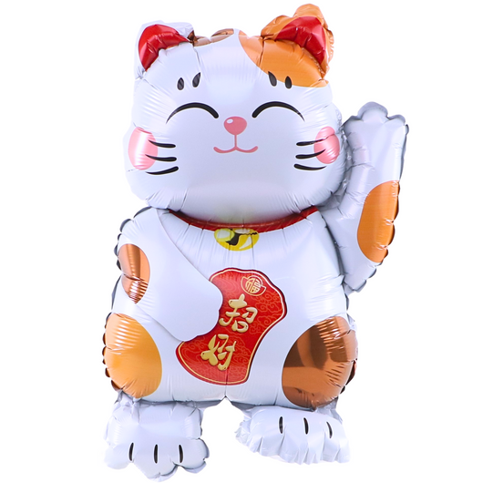 Fortune Cat Foil Balloon