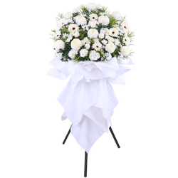 Missing You Sympathy Flower Stand