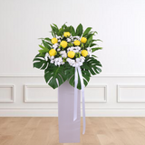 Everlasting Peace Condolences Flower Stand