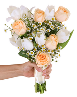 Tulip Bridal Bouquet - Cecily