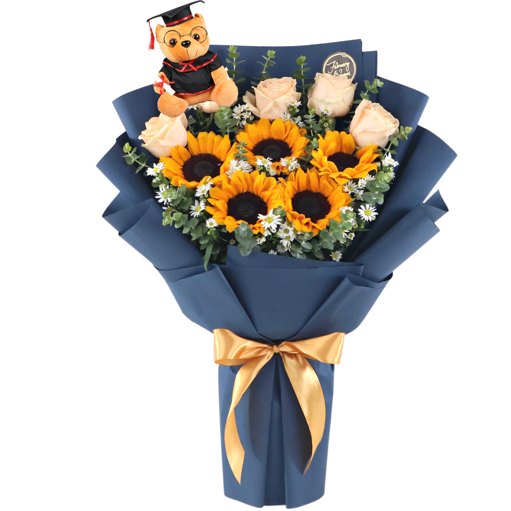Graduation Flowers Delivery KL & PJ February Bloom Florist