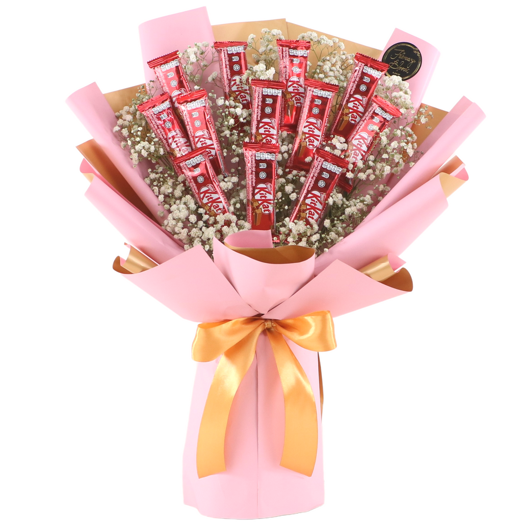 Kit Kat Sweetheart Candy Bouquet in Columbus OH 