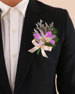 Orkid Boutonniere Delivery KL & PJ