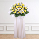 Calming Glory Condolences Flower Stand
