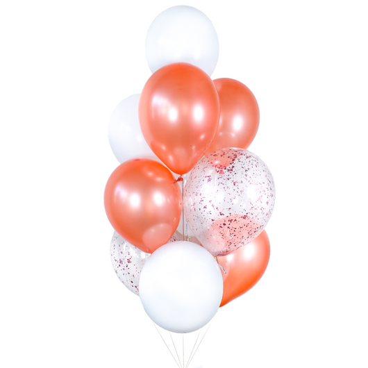 Rose Gold Balloon Bunch