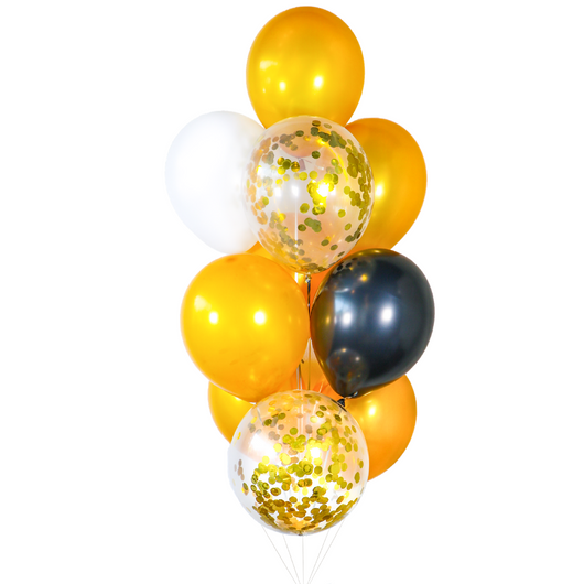 Classic Gold Balloon Bunch