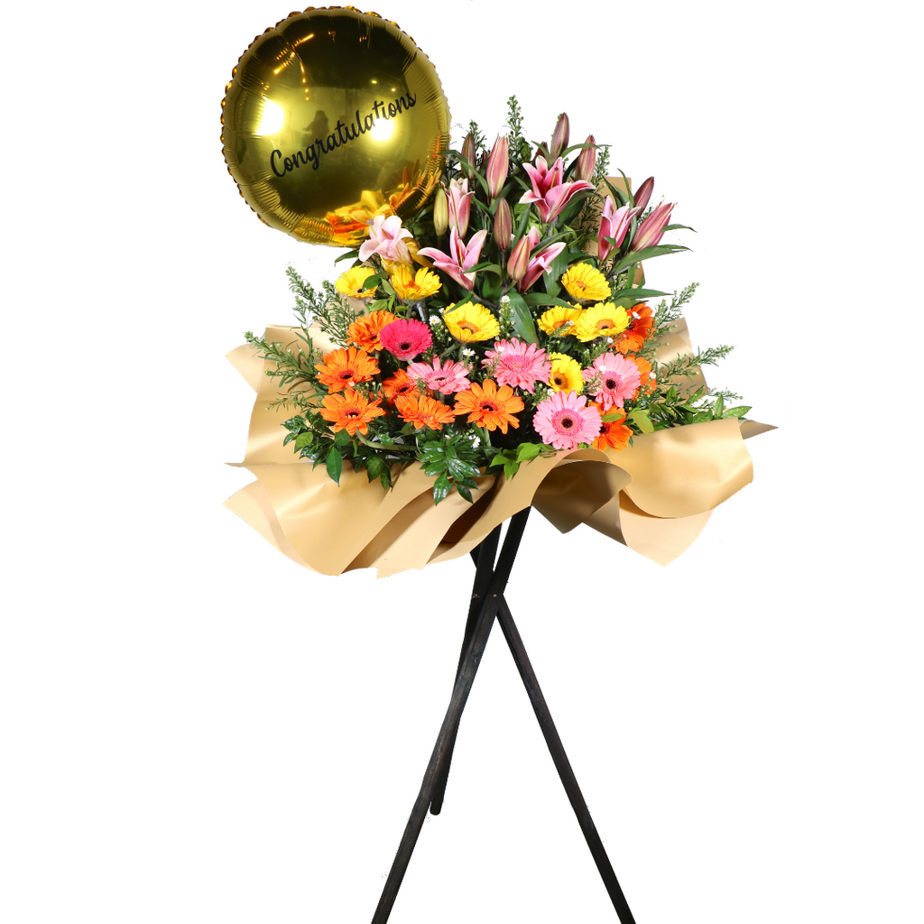 Greeting Birthday Chocolate & Balloon Bouquet, KL Florist, Delivery Same  day flower