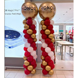 Best Wishes Balloon Pillar