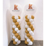 Best Wishes Balloon Pillar
