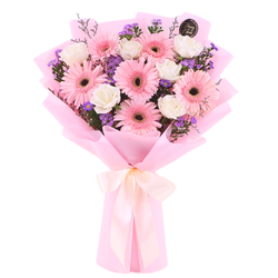 Pink Delight Daisy Bouquet