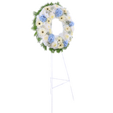 Gentle Sentiment Condolence Wreath