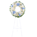 Gentle Sentiment Condolence Wreath