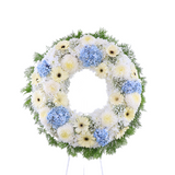 Gentle Sentiment Condolence Wreath