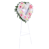 Livia Pink Heart Condolence