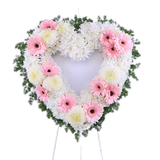 Livia Pink Heart Condolence