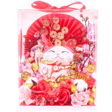 Lucky Cat Auspicious Bloom