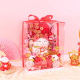 Lucky Cat Auspicious Bloom