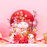 Lucky Cat Auspicious Bloom