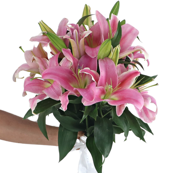 Lily Bridal Bouquet - Jacinthe