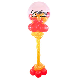Lucky Star Balloon Pillar