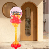 Lucky Star Balloon Pillar