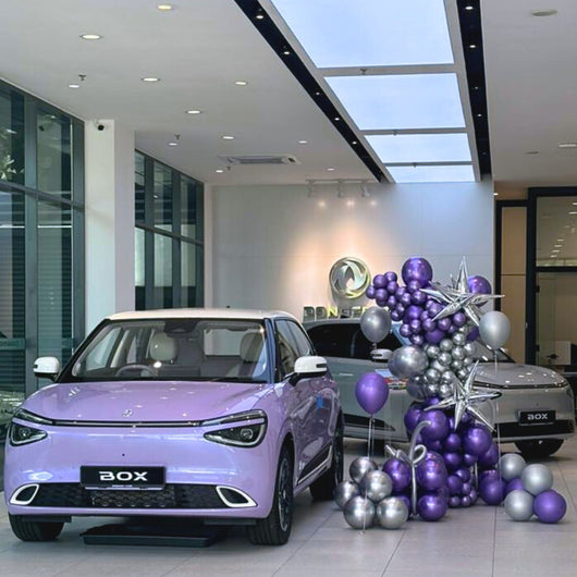 Balloon Car Decoration-Garland