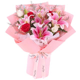 Rosa Lily Flower
