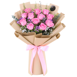 Romance Pink Roses