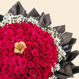 Romantic Red Bloom