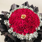 Romantic Red Bloom