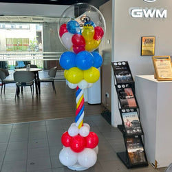 Lucky Star Balloon Pillar