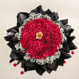 Romantic Red Bloom