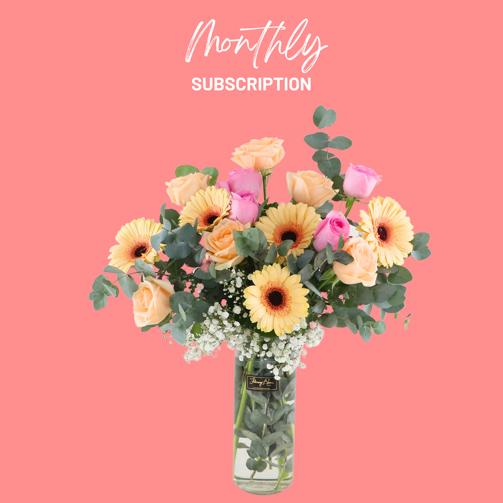Monthly Flower Subscription February Bloom Florist
