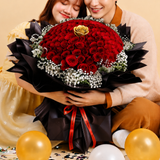 Romantic Red Bloom