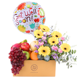 Grapeful Hearts with Balloon