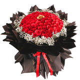 Romantic Red Bloom