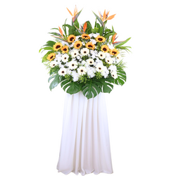 Graciously Condolence Flower Stand