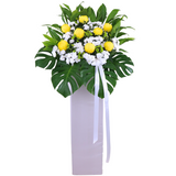 Everlasting Peace Condolences Flower Stand