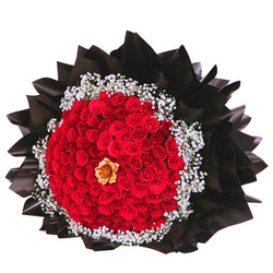 Romantic Red Bloom