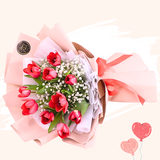 Warabi Tulip Bouquet - Vday