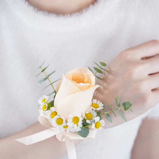 Bridal Wrist Corsage