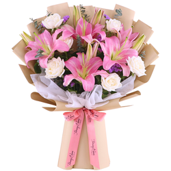 Sparkle Lily Bouquet