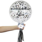 Confetti Bubble Balloon - Round