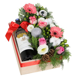 Merry Beautiful Wine Gift Box
